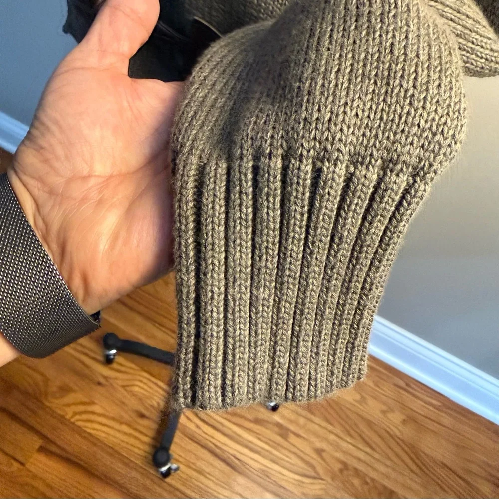 Ralph Lauren Gray/Green Toggle Cardigan, XS - Picture 7 of 16